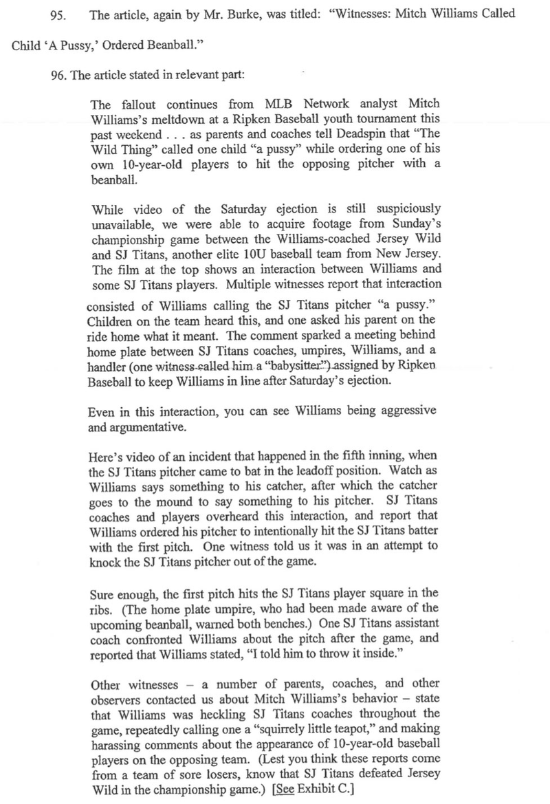 Illustration for article titled Why Was Mitch Williams Fired From MLB Network? Why Is He Suing His Former Employer?